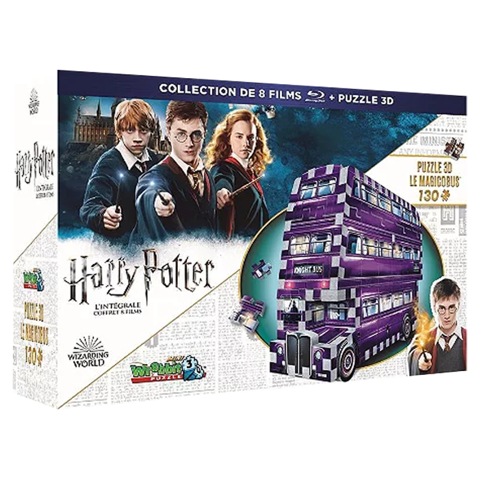 harry potter intégrale blu ray magicobus leclerc