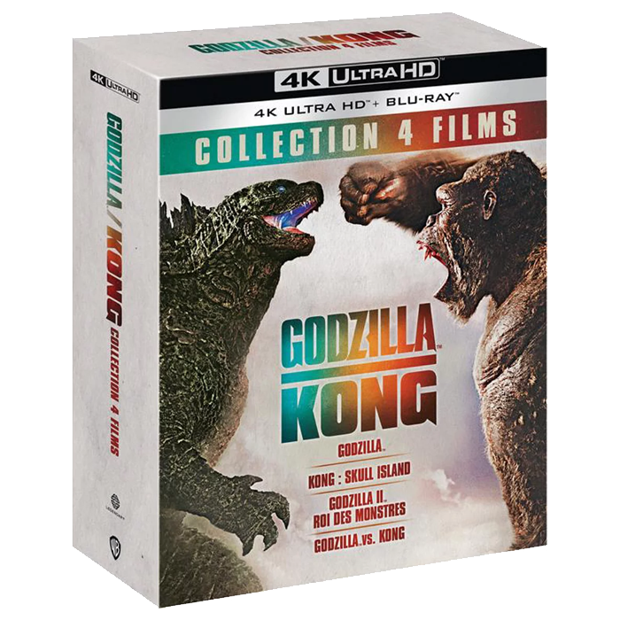 Coffret Godzilla Kong 4K visuel produit
