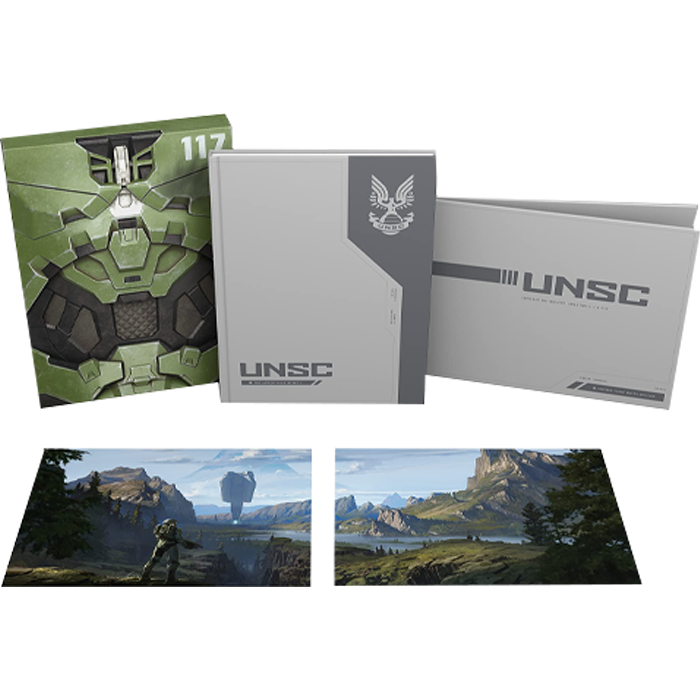 Artbook Deluxe Halo Infinite visuel produit