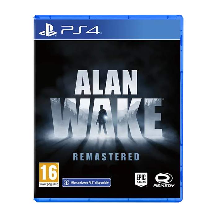 Alan Wake Remastered sur PS4 visuel produit