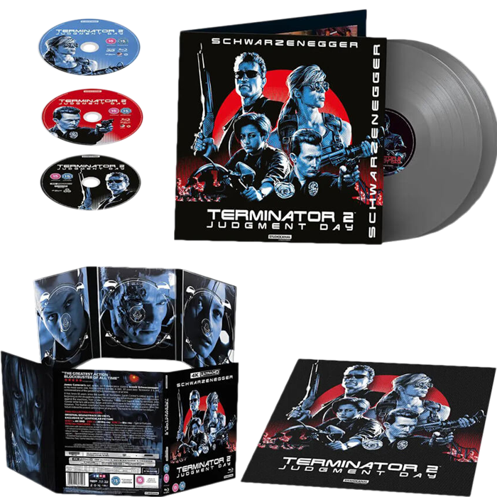 terminator 2 blu ray 4k vinyle visuel produit