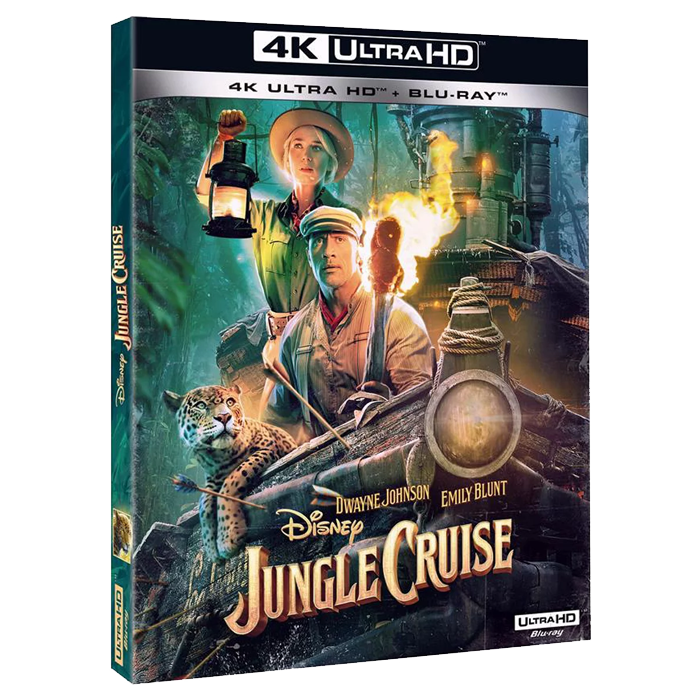 Jungle Cruise Blu-Ray 4K visuel produit