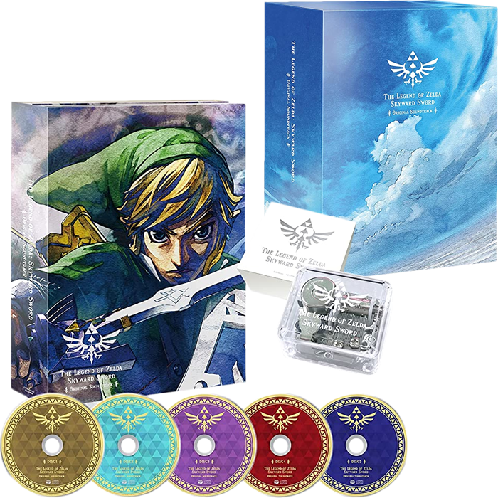 OST CD Zelda Skyward Sword Edition Limitee visuel produit