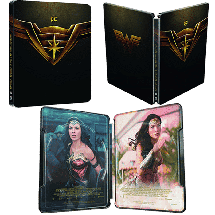 Wonder Woman + Wonder Woman 1984 Steelbook 4K visuel produit