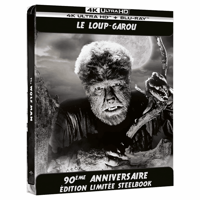 Le Loup-Garou Steelbook 4K visuel produit