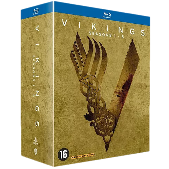 Coffret Blu Ray Vikings Saisons 1 a 5 visuel produit