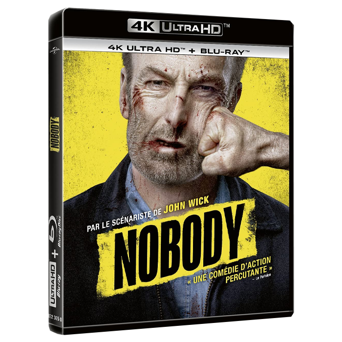 Nobody Blu Ray 4K visuel produit