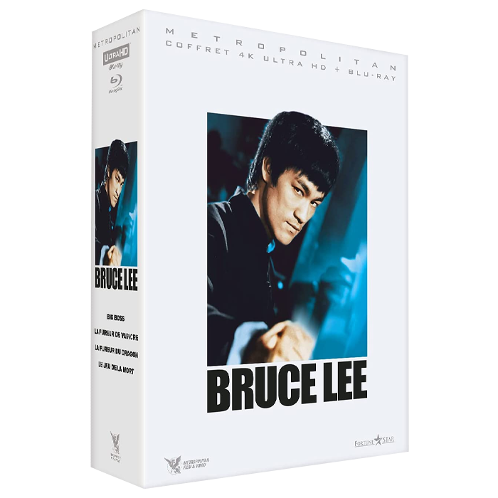 Coffret Bruce Lee Blu Ray 4K visuel produit