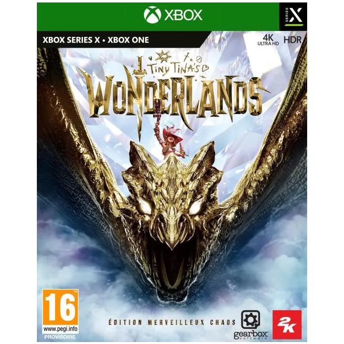 tiny tina's wonderlands edition merveilleux xbox series visuel produit