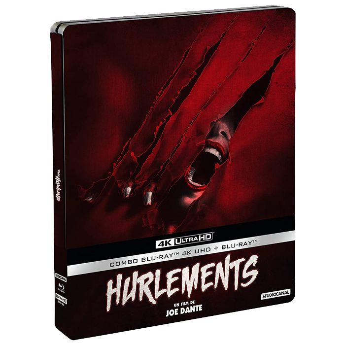 Hurlements Blu Ray 4K Steelbook visuel produit