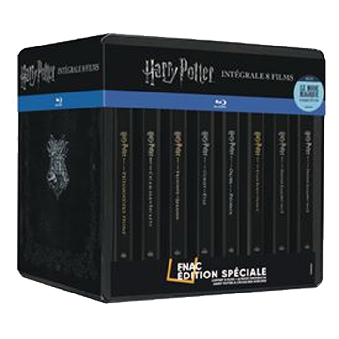 Harry Potter L'intégrale Exclusivité Fnac Steelbook Blu-ray visuel produit
