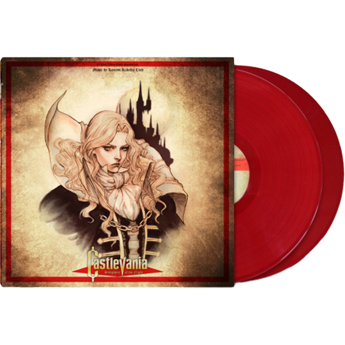 vinyle rouge transparent just for games visuel produit