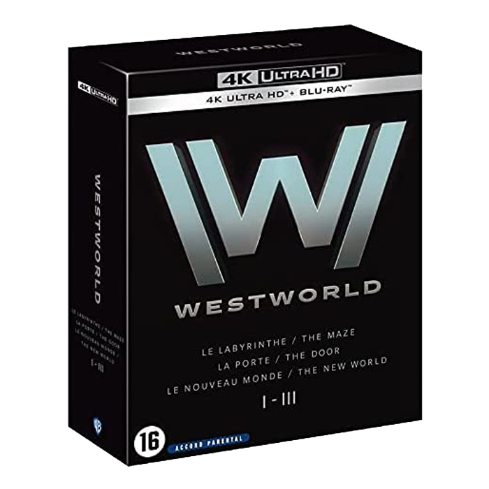 Westworld Saisons 1 à 3 Blu-Ray 4K visuel produit
