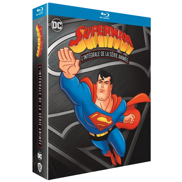 Superman La Série Animée Integrale Blu-Ray visuel produit
