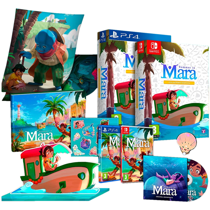 summer in mara collector ps4 switch visuel produit