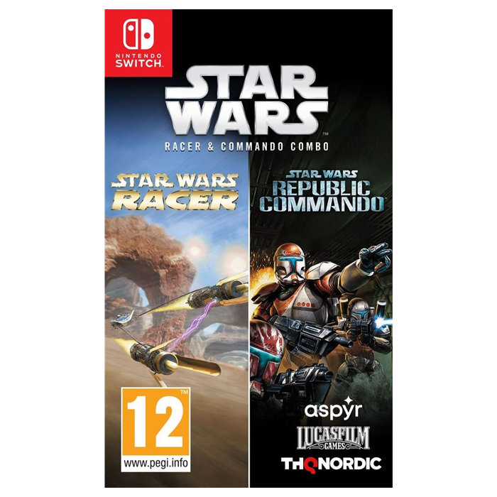Star Wars Racer And Commando Combo Switch visuel produit