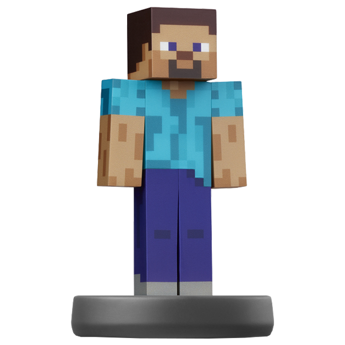 Amiibo Steve Minecraft visuel produit