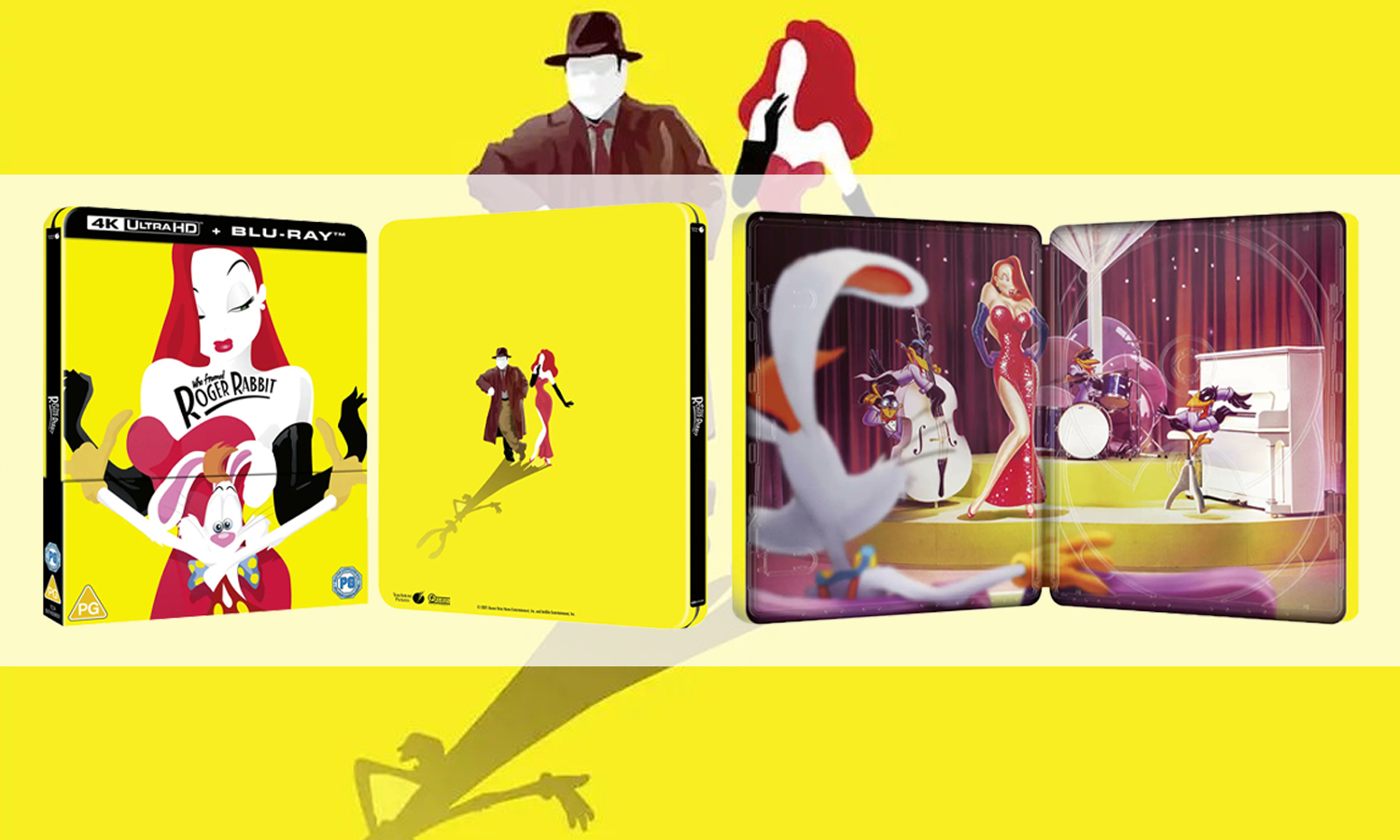 roger rabbit blu ray 4k steelbook slider