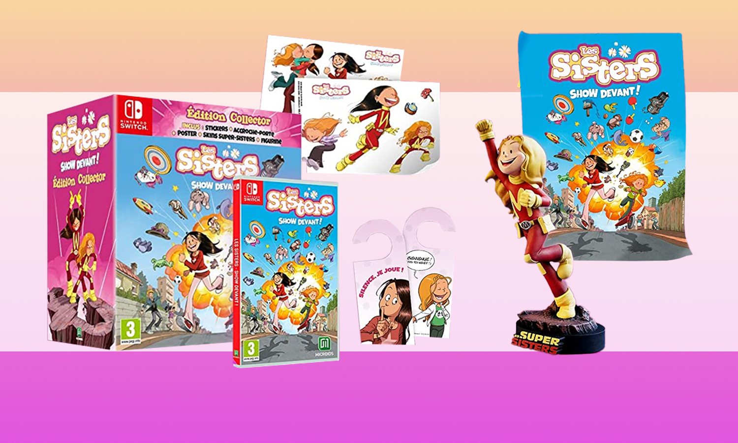 les sisters switch coffret collector slider