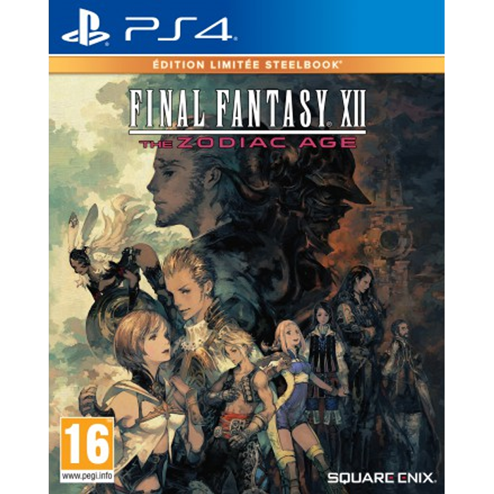 PRODUIT Final Fantasy XII The Zodiac Age édition steelbook sur PS4