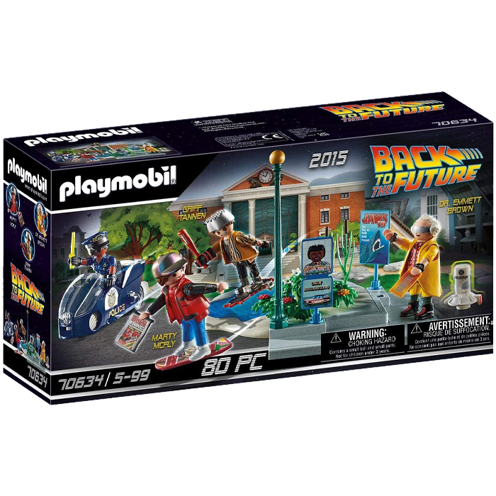 Playmobil Retour vers le Futur 2 visuel produit