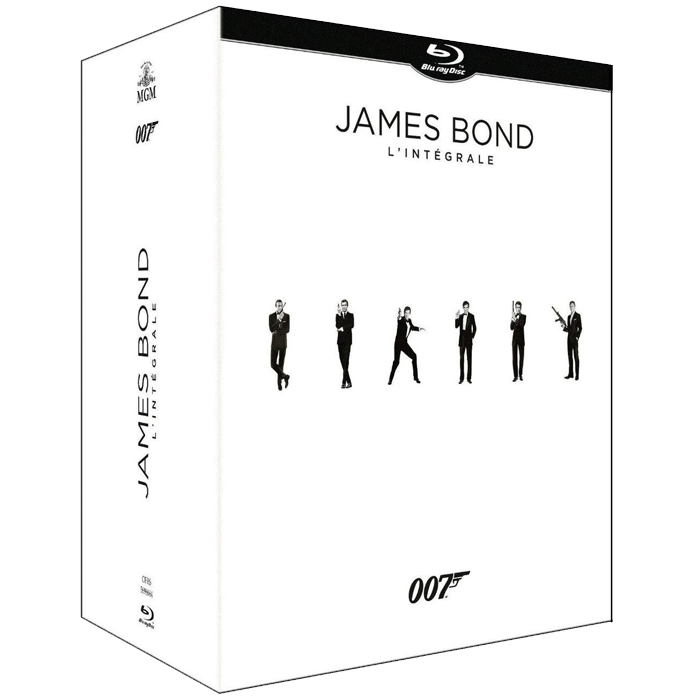PRODUIT INTÉGRALE DES 24 FILMS JAMES BOND EN BLU RAY EDITION LIMITÉE