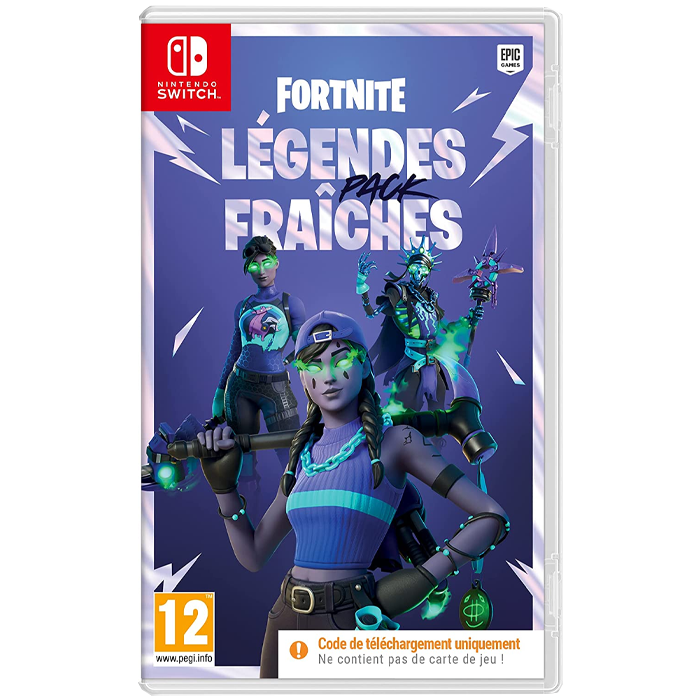 Fortnite Pack Légendes Fraîches Switch visuel produit