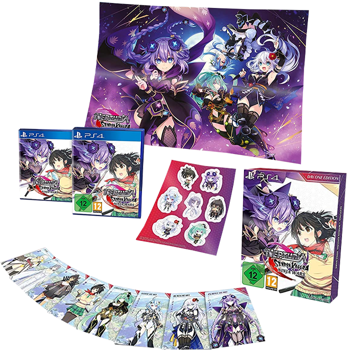 Neptunia x Senran Kagura Ninja Wars Day One Edition visuel produit