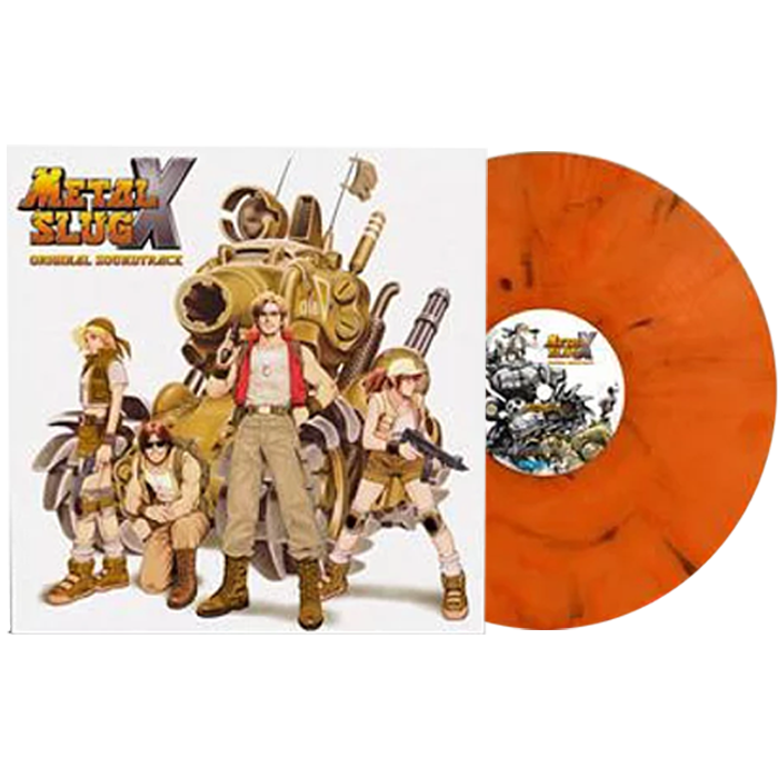 Vinyle Metal Slug Orange Marbré Limité visuel produit