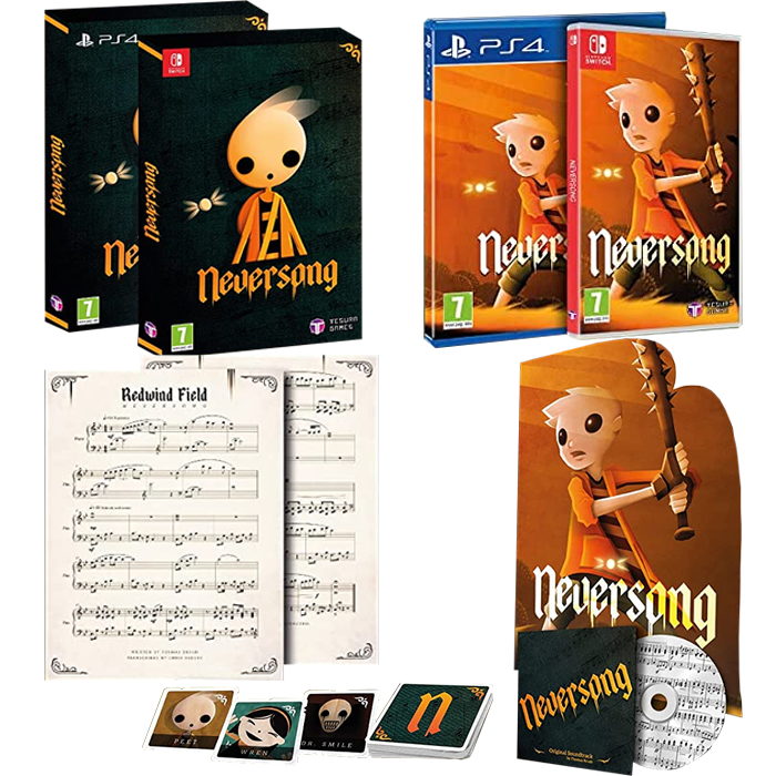 Neversong Collector sur PS4 et Switch visuel produit