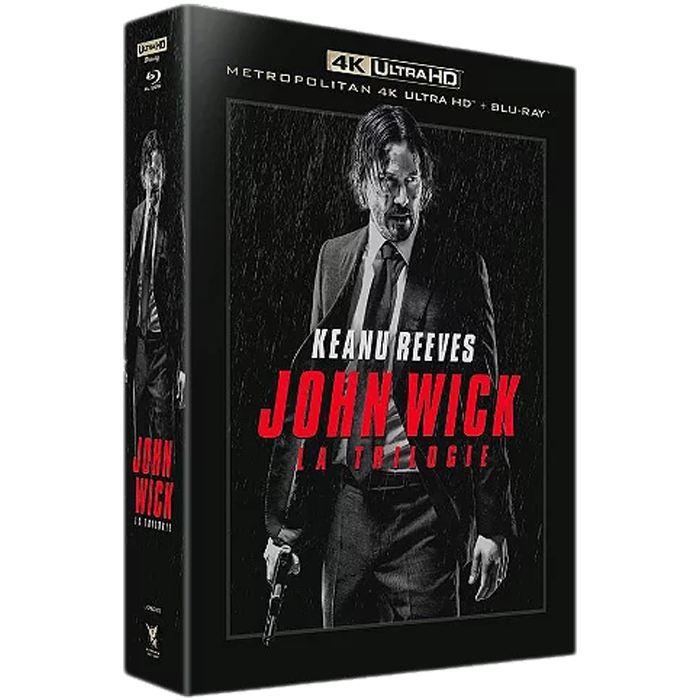 trilogie john wick blu ray 4k standard visuel produit