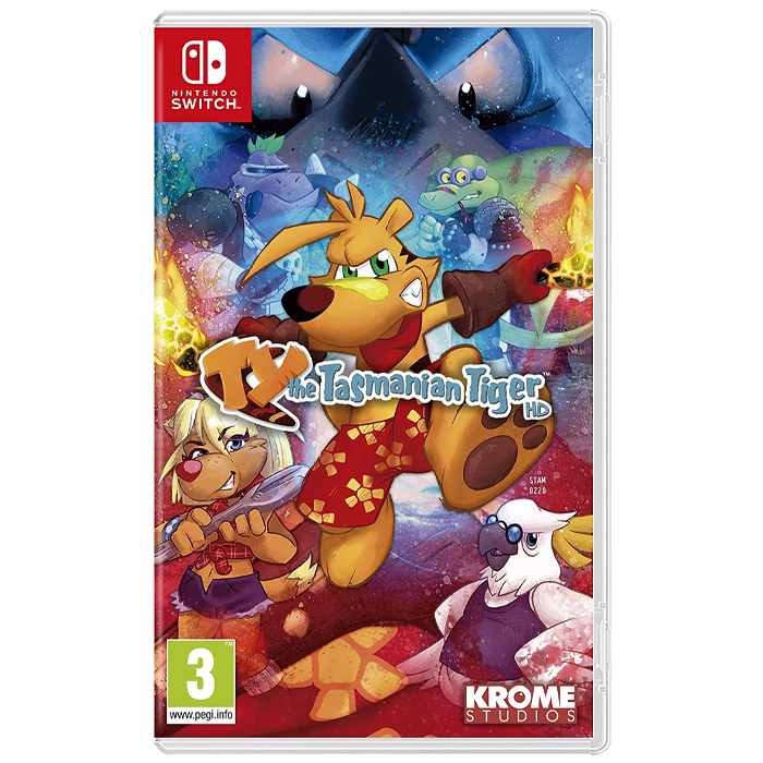 TY The Tasmanian Tiger HD Switch visuel produit