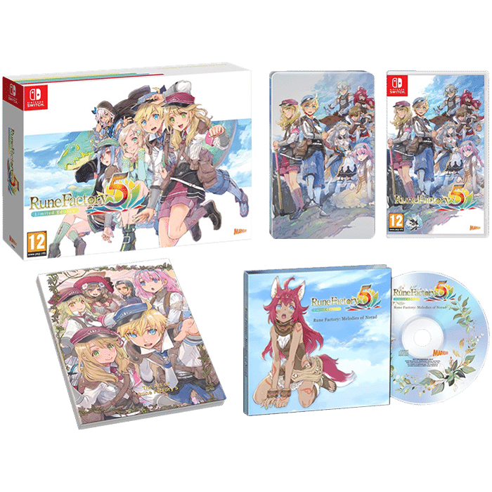 rune factory 5 edition limitee switch visuel produit