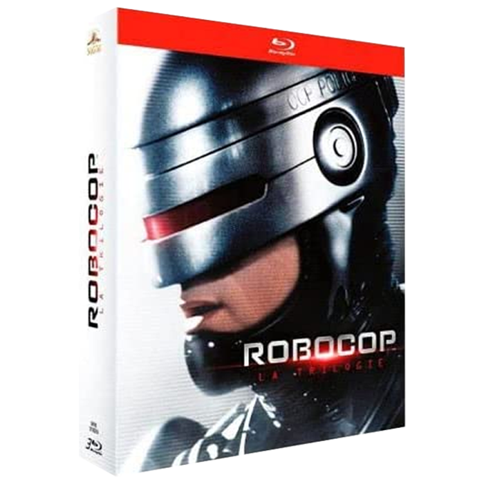 robocop coffret blu ray trilogie visuel produit