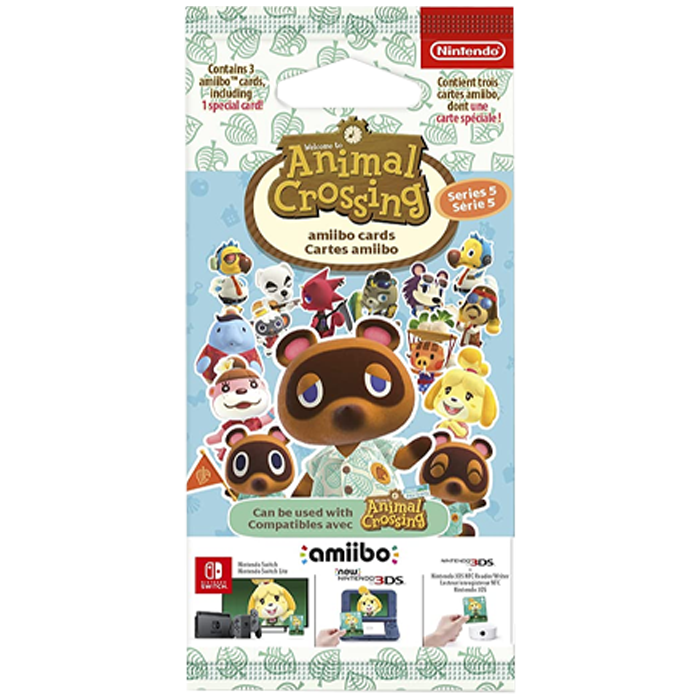 cartes animal crossing serie 5 visuel produit