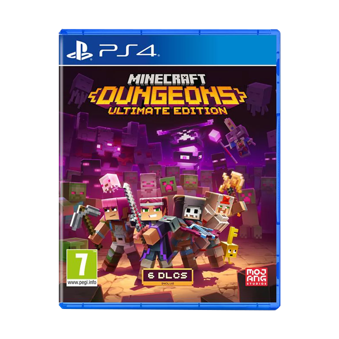 Minecraft Dungeons Ultimate Edition PS4 visuel produit
