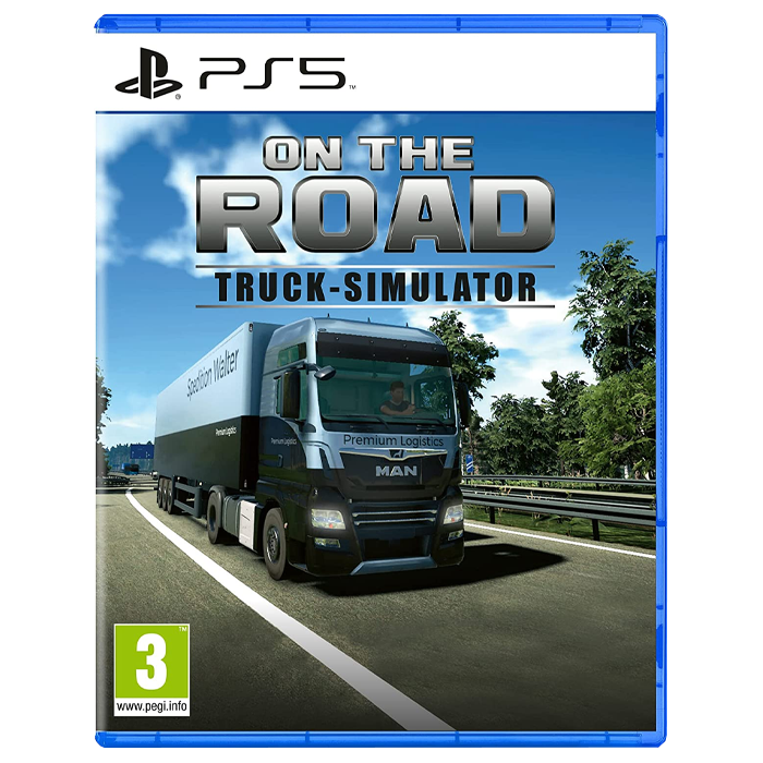 on the road truck simulator ps5 visuel produit