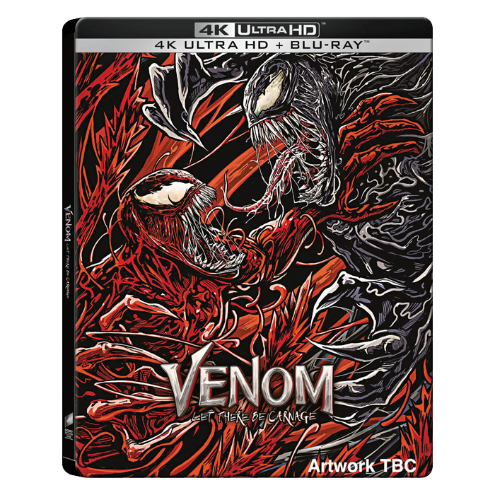 Venom Let There Be Carnage Steelbook 4K visuel produit