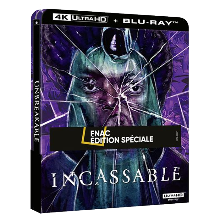 Incassable steelbook 4k fnac visuel produit