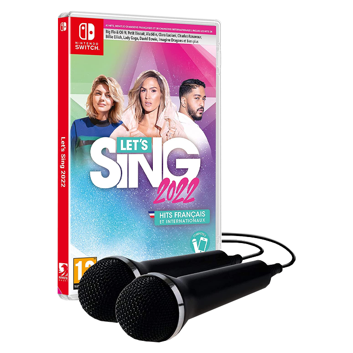 let's sing et micros switch visuel produit