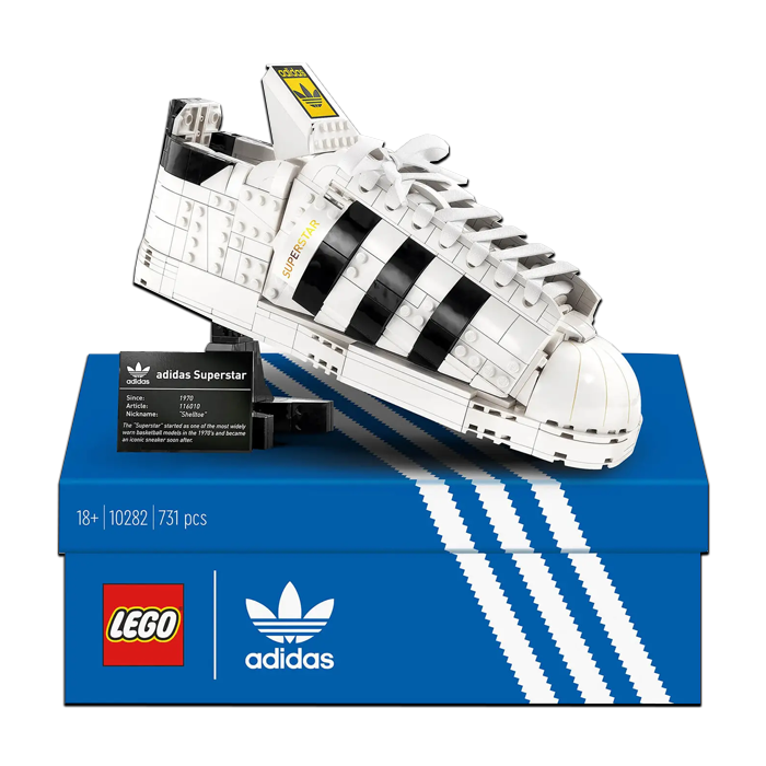 Lego Adidas Originals Superstars 10282 visuel produit