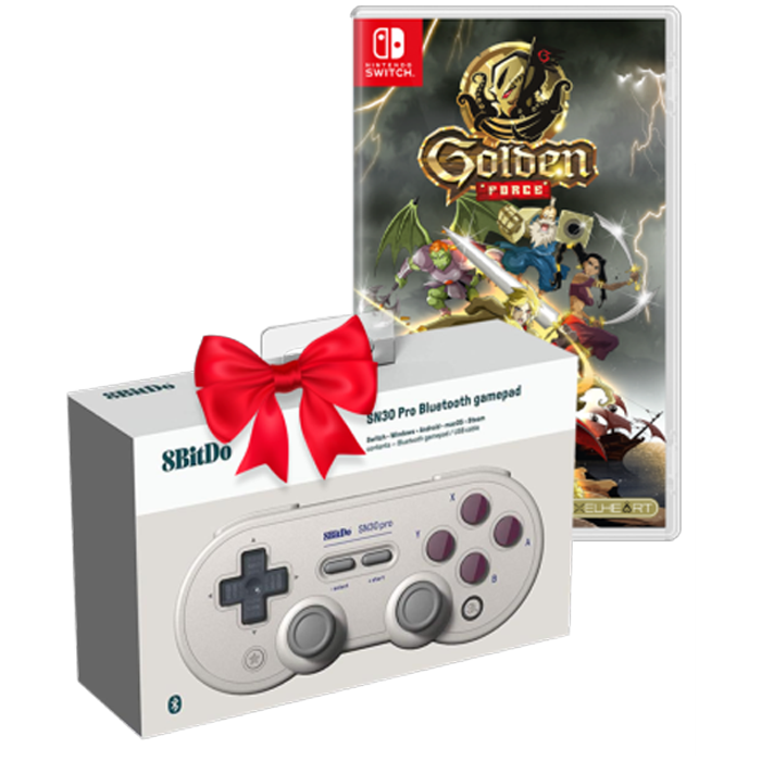 pack promo golden force avec manette sn30 Pro