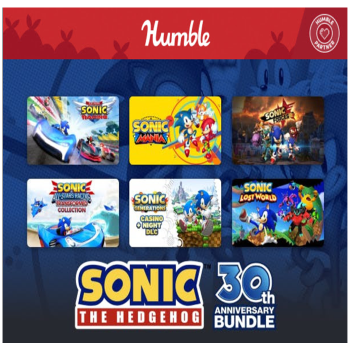 pack sonic humble bundle visuel produit