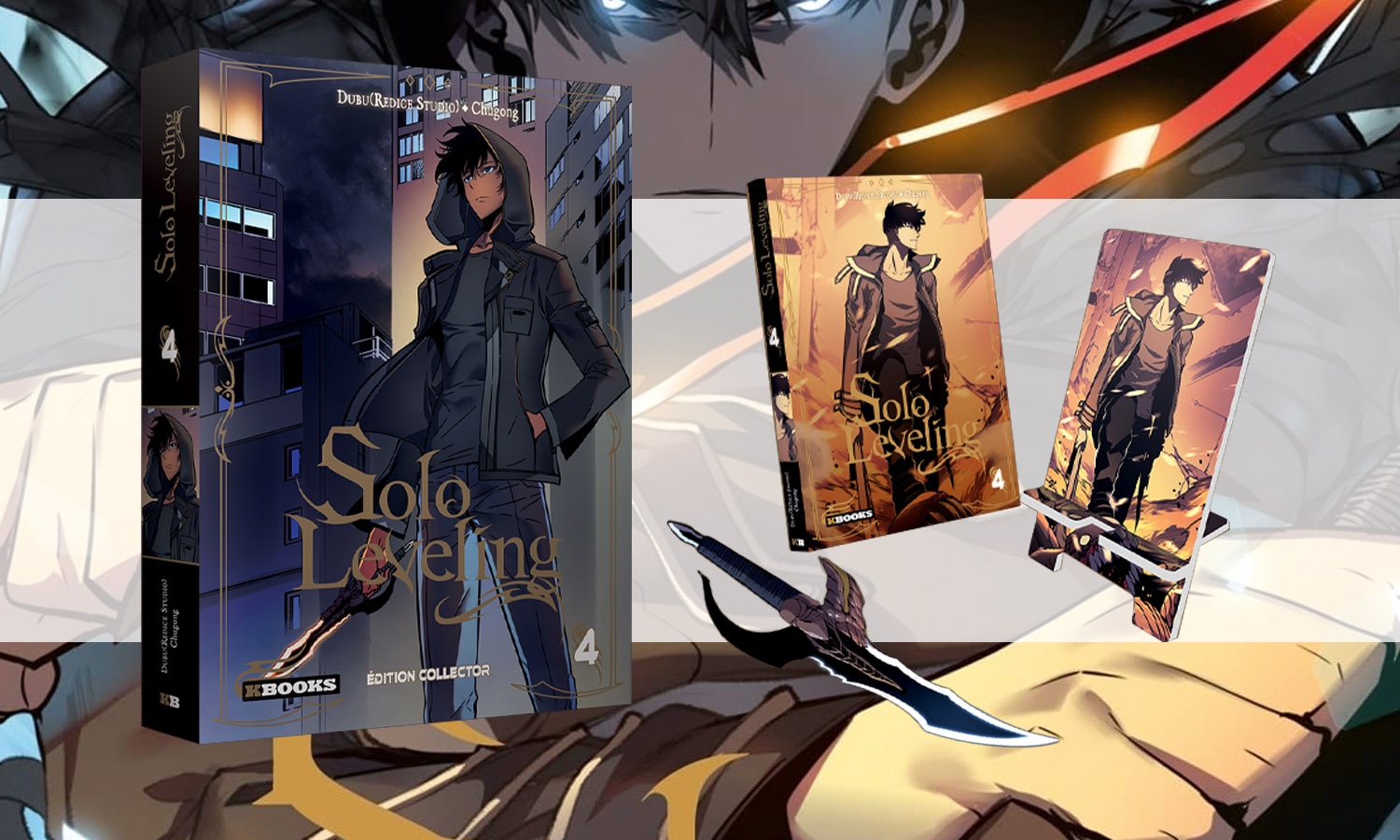 slider solo leveling tome 4 collector