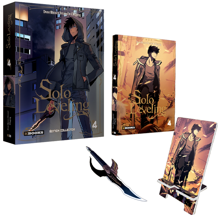 solo leveling tome 4 édition limitée visuel produit