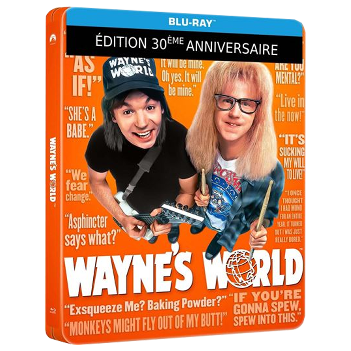 waynes world steelbook visuel produit