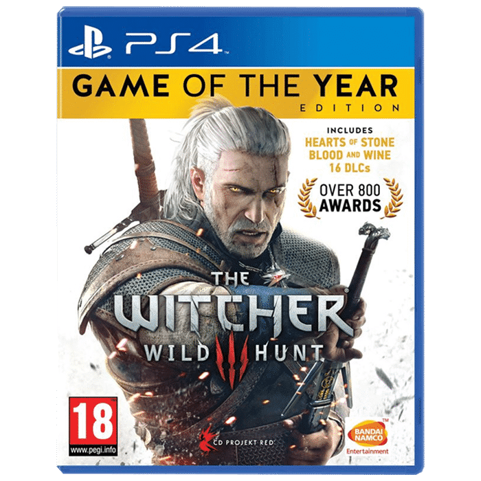 The witcher 3 GOTY PS4 visuel produit