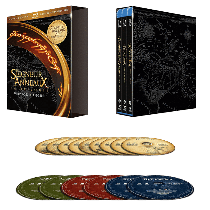 trilogie seigneur des anneaux visuel produit