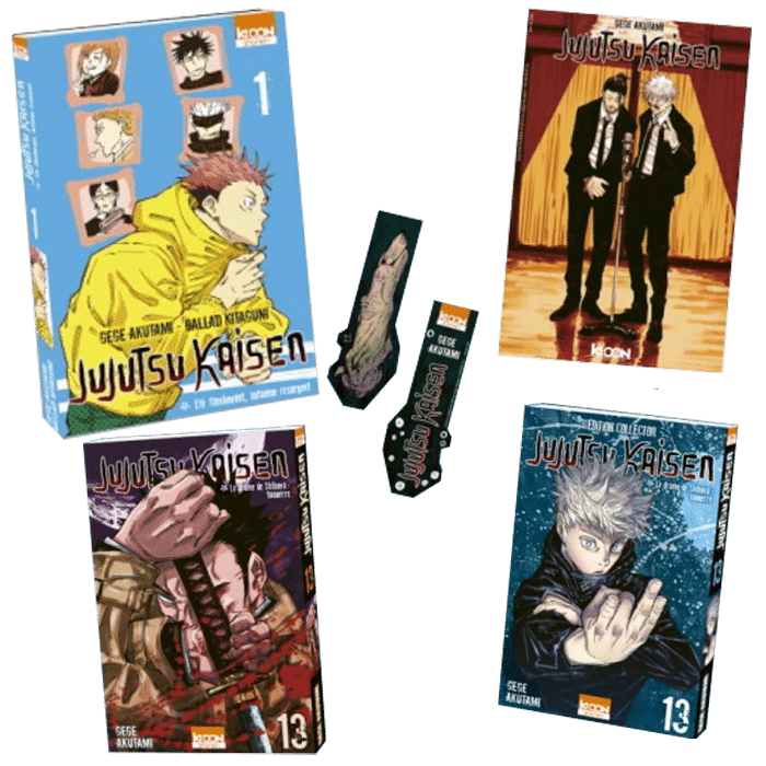 jujutsu kaisen tome 13 edition collector visuel produit
