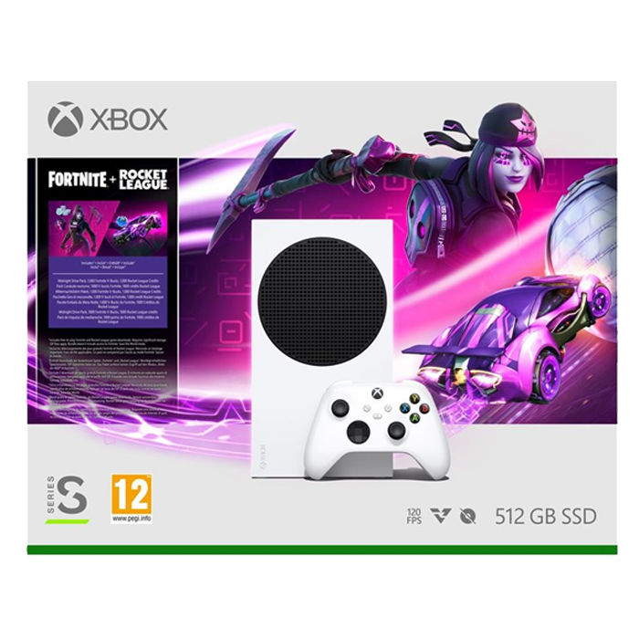 Pack Xbox Series S Fortnite Rocket League visuel produit